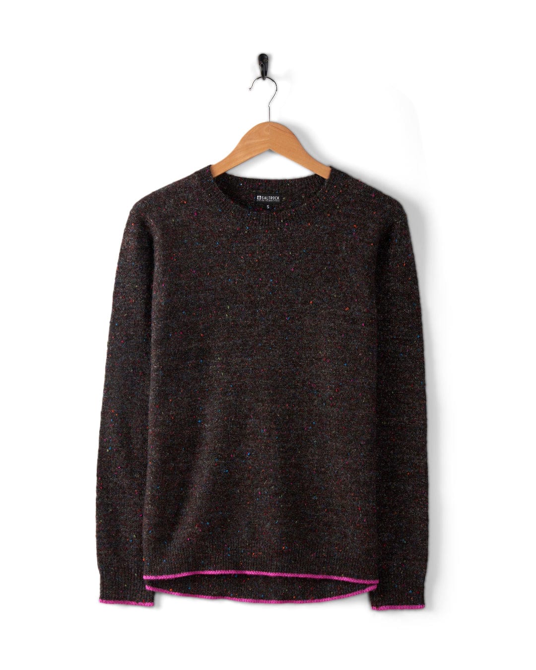 Gilly  - Womens Knitwear - Dark Grey