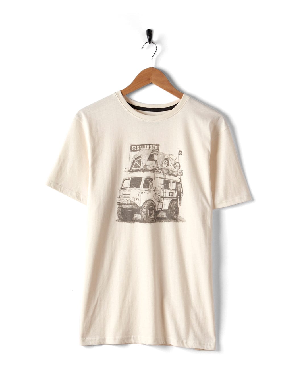 Go Anywhere - Mens T-Shirt - Cream