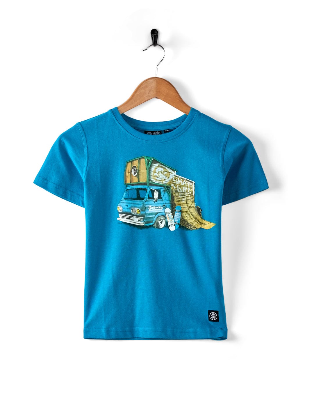 Half Cab - Kids T-Shirt - Blue