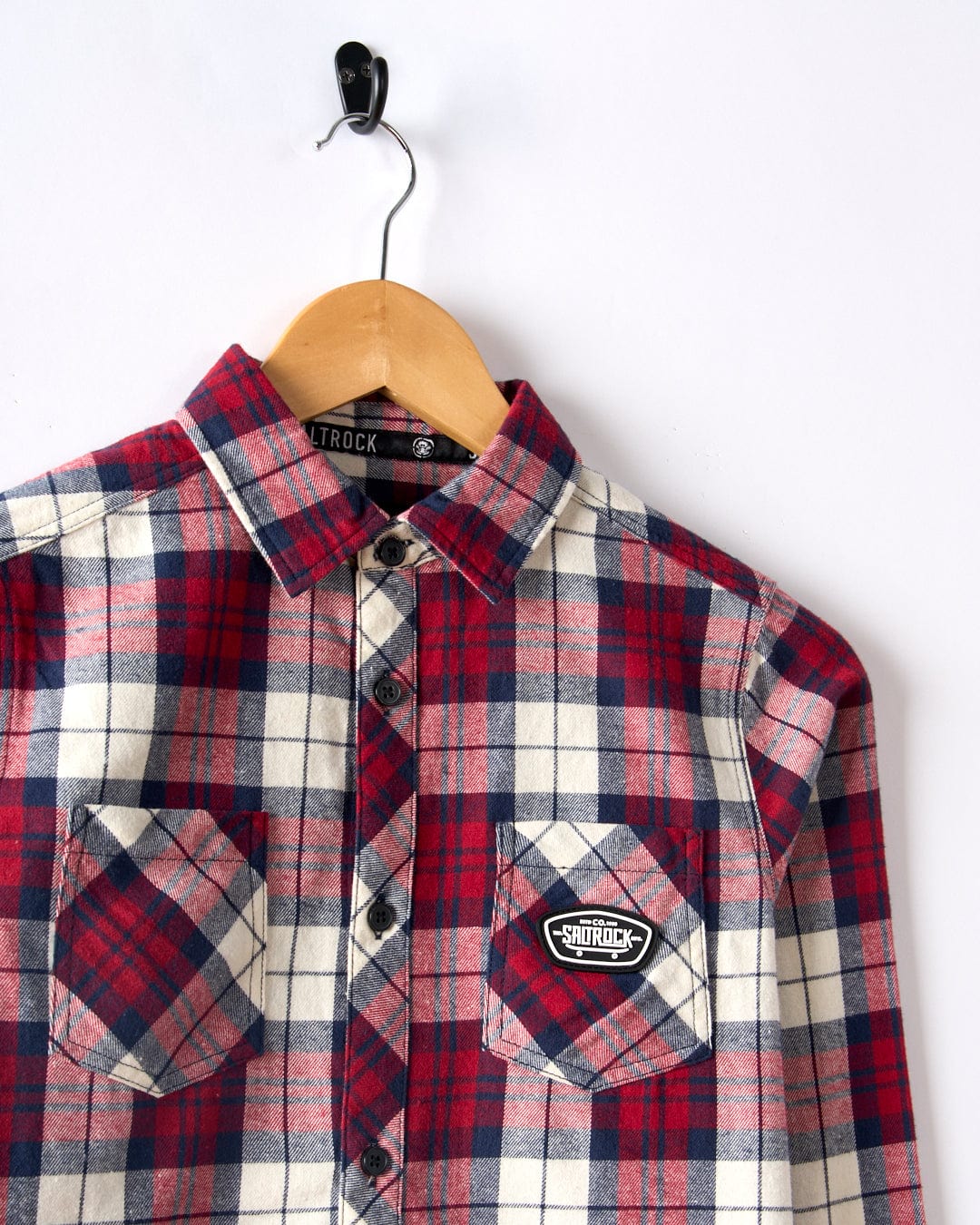 Hardskate Mills - Kids Flannel Shirt - Red