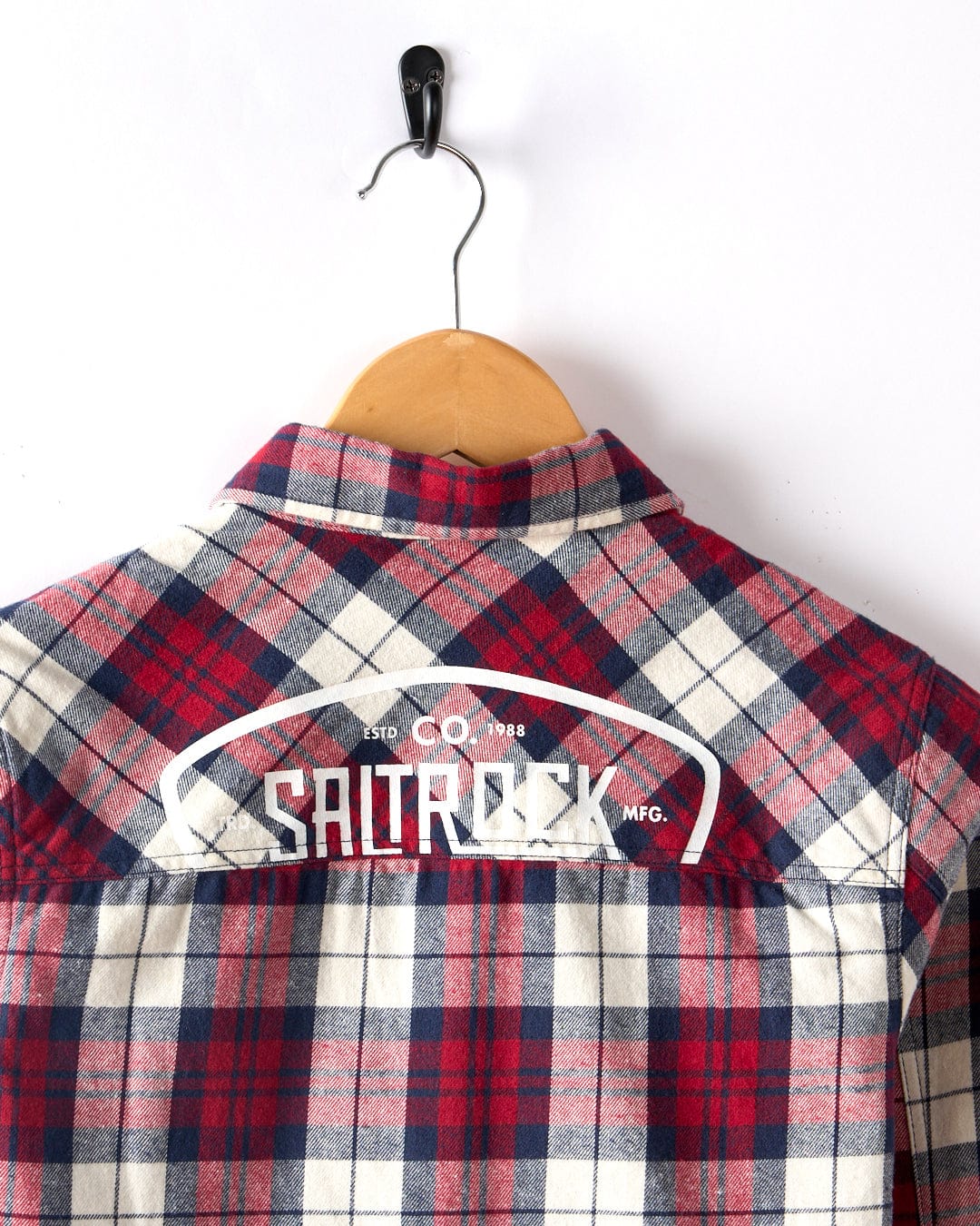 Hardskate Mills - Kids Flannel Shirt - Red