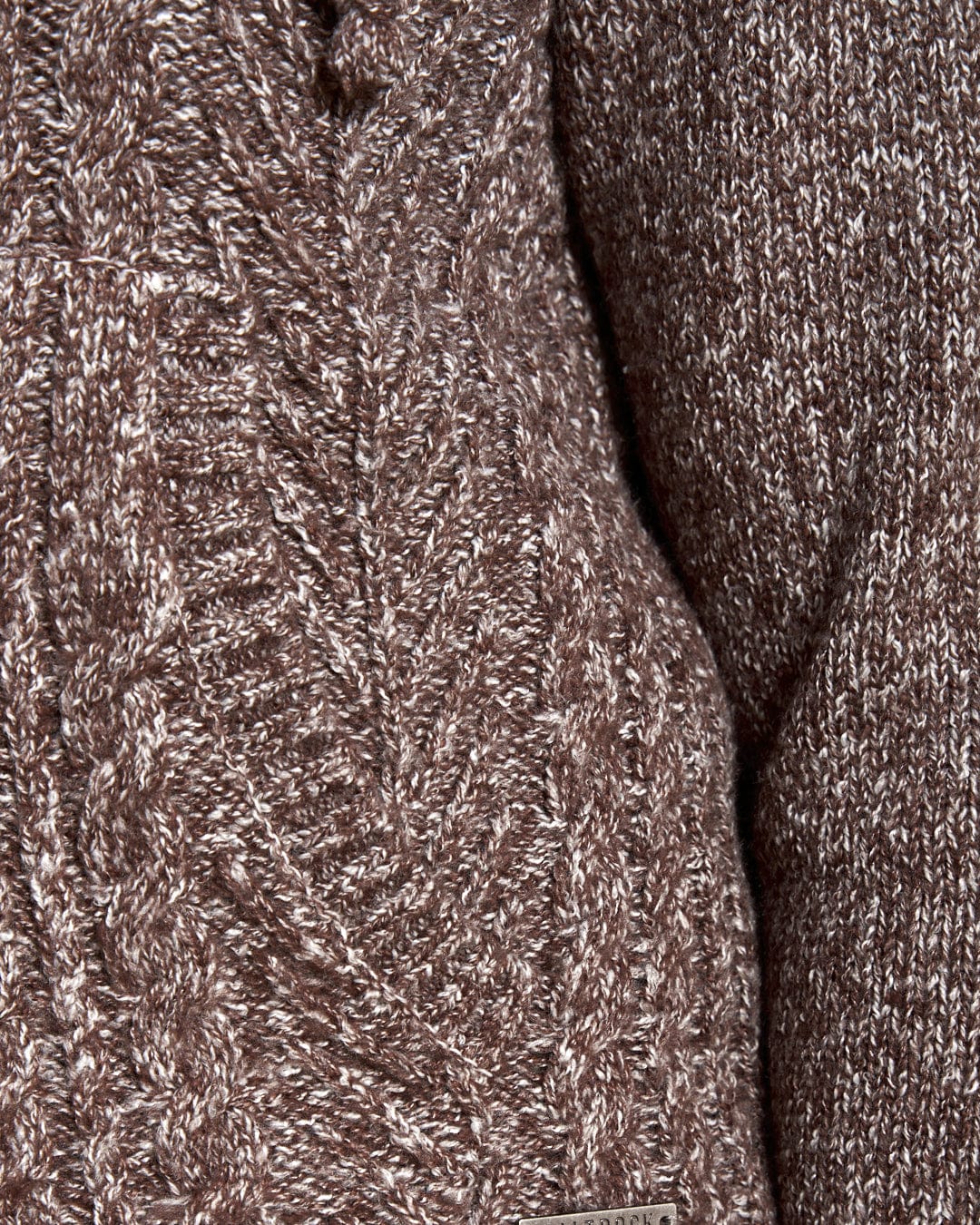 Helen - Knitted Cardigan - Brown