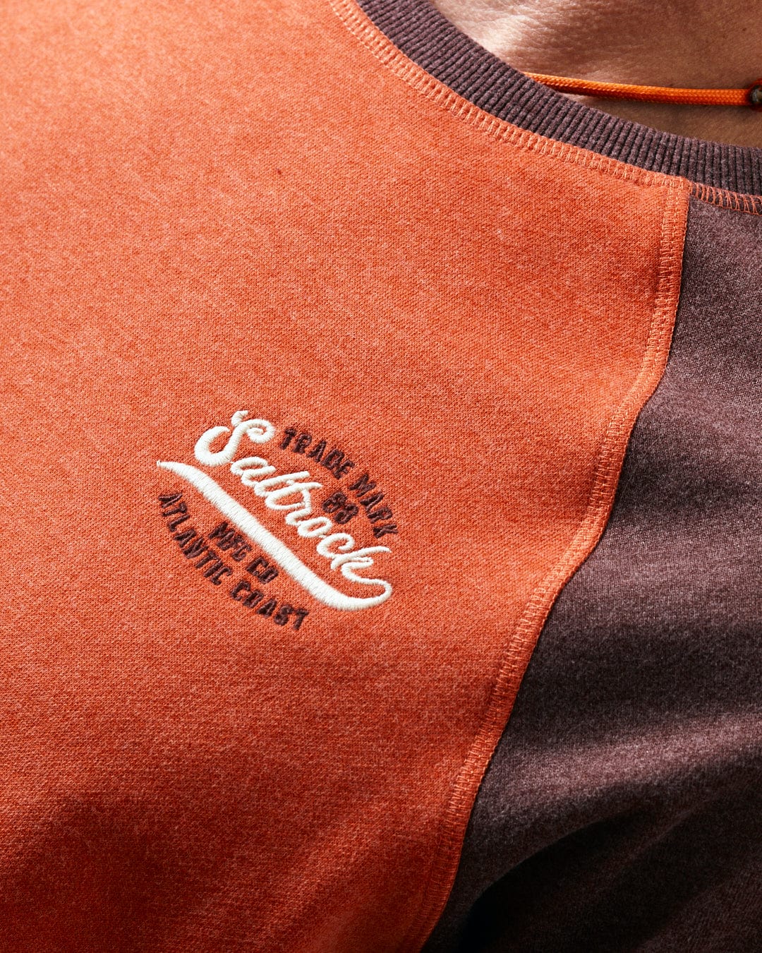 Home Run Raglan - Mens Sweat - Orange