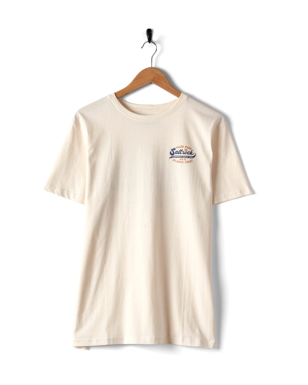 Home Run - Mens Short Sleeve T-Shirt - Cream