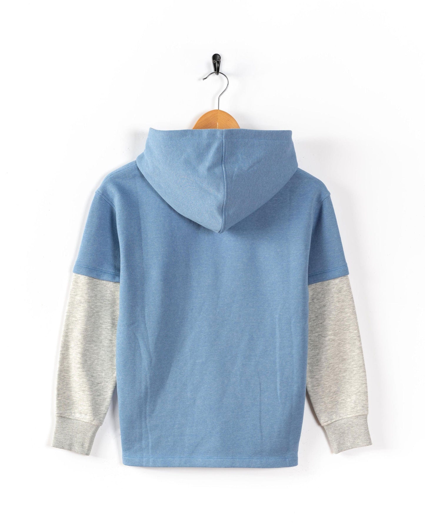 Sun Follower - Kids Oversized Pop Hood - Blue