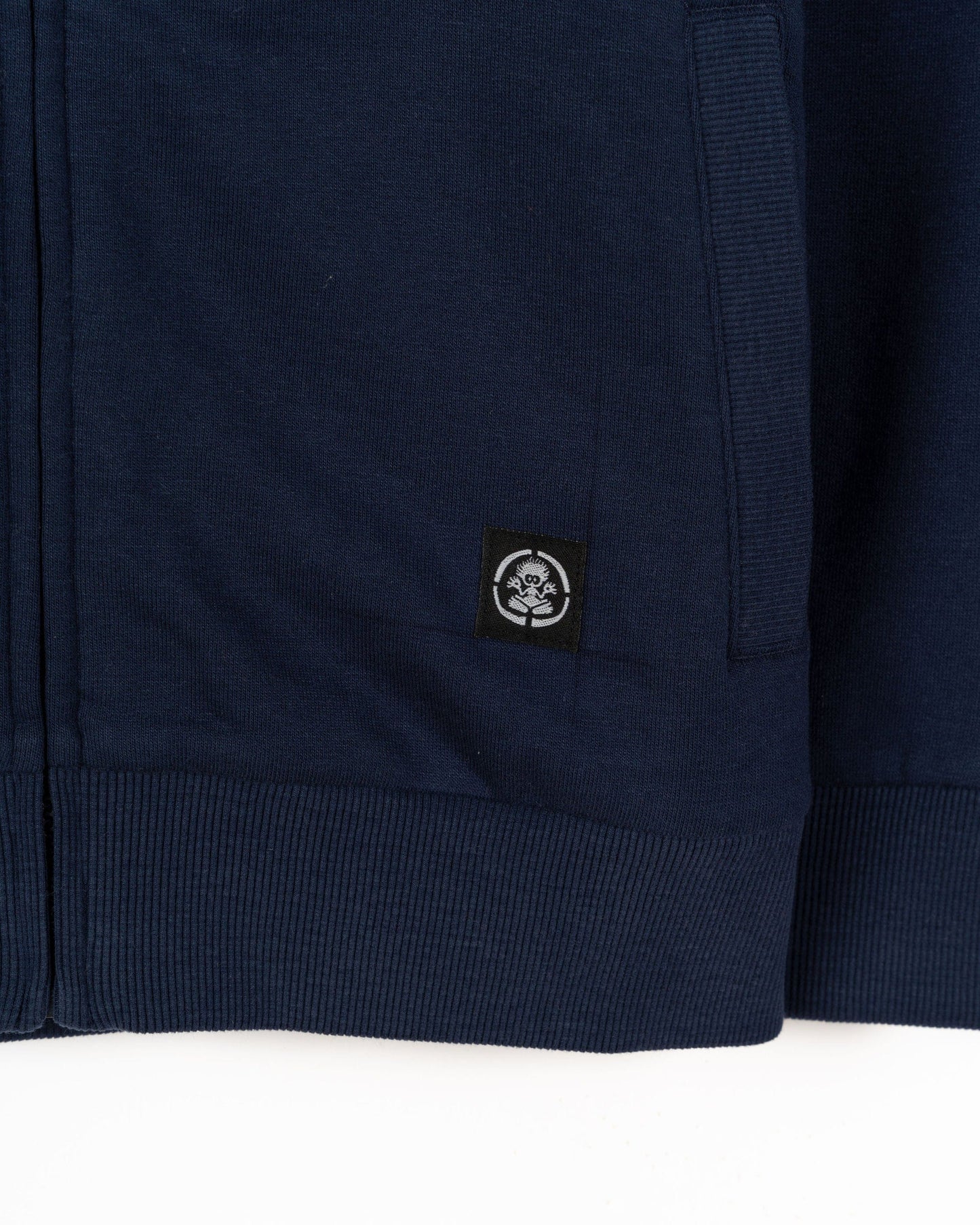 Chenille Tok - Kids Borg Lined Hoodie - Blue