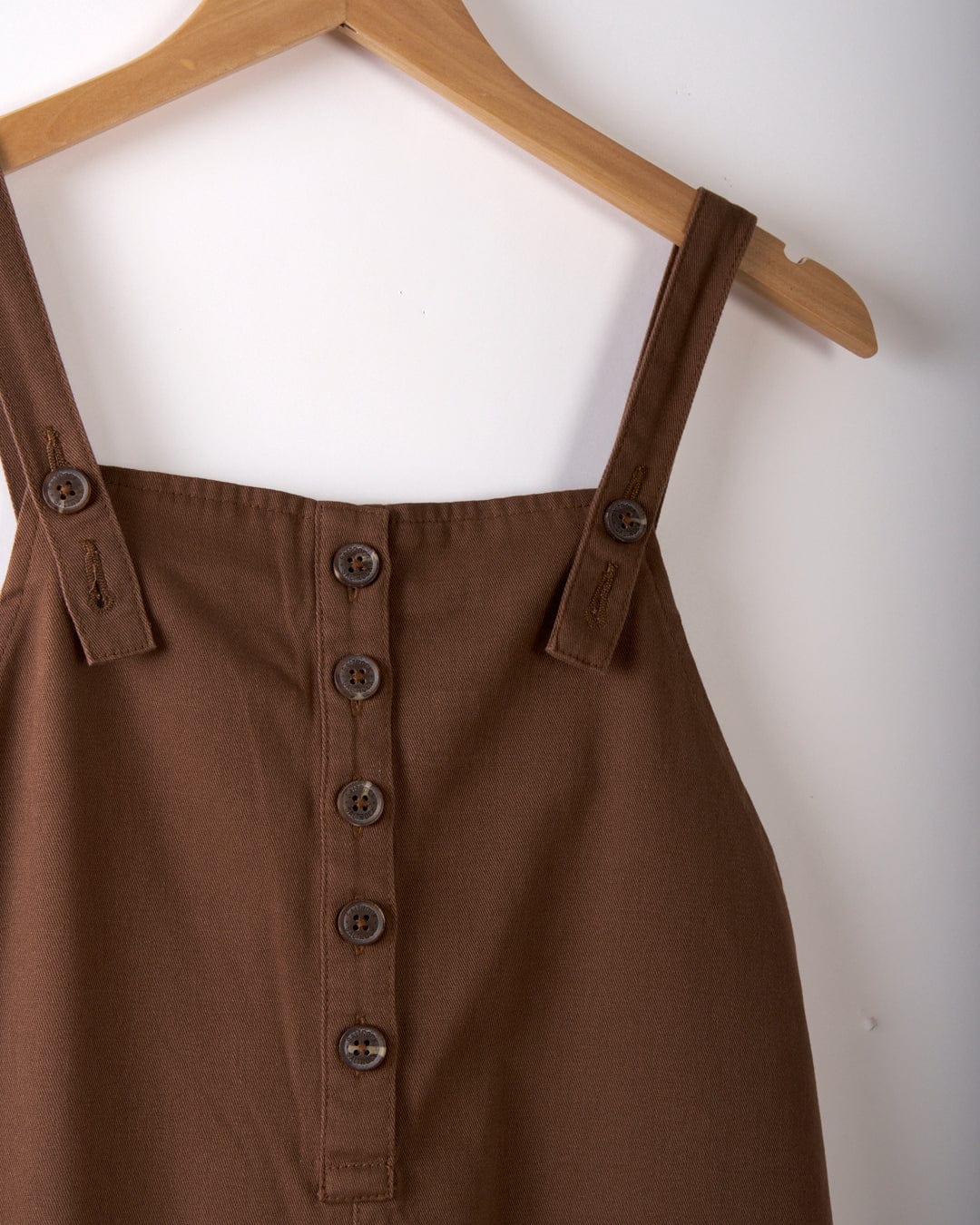 Jenna - Womens Dungarees - Brown