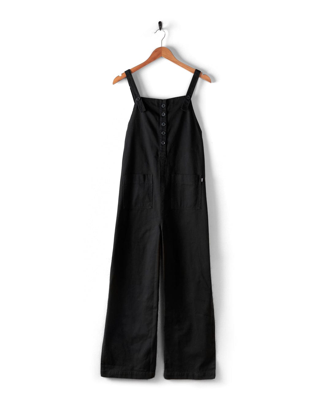 Jenna - Womens Dungarees - Black