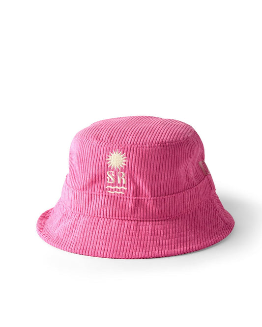 Laguna - Cord Bucket Hat - Pink