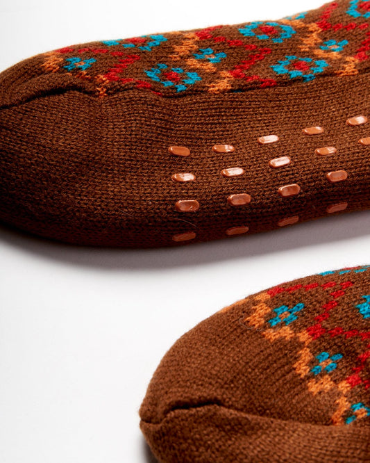 Laidback - Slipper Socks - Brown