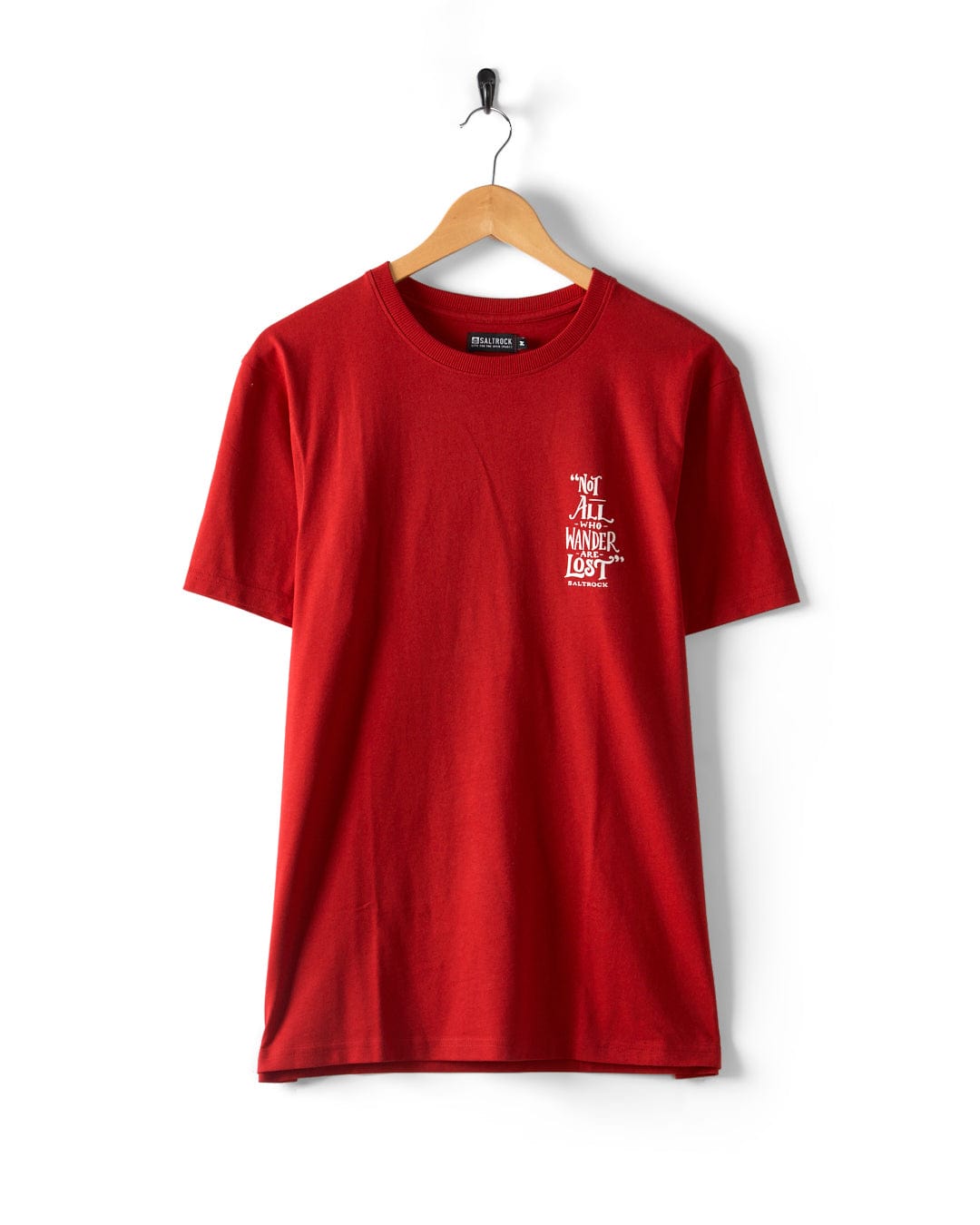 Lost Ships - Mens Short Sleeve T-Shirt - Red