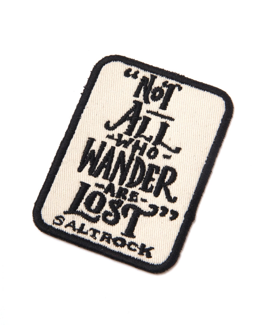 Customise your look with this Lost Ships iron on patch from Saltrock.