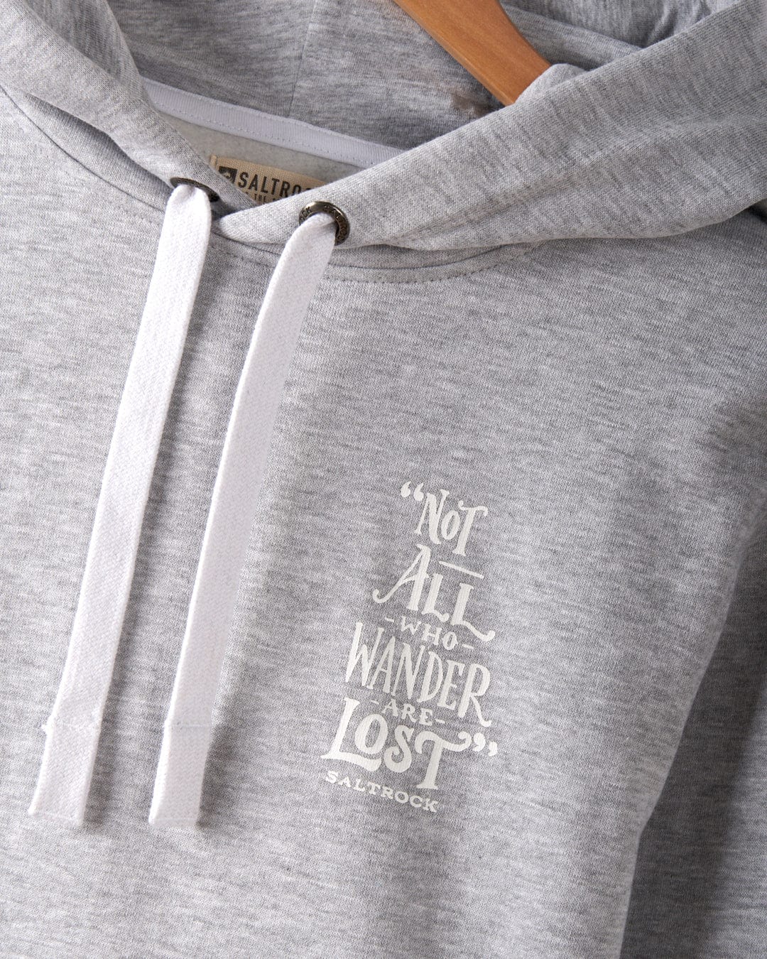 Lost Ships - Mens Pop Hood - Grey