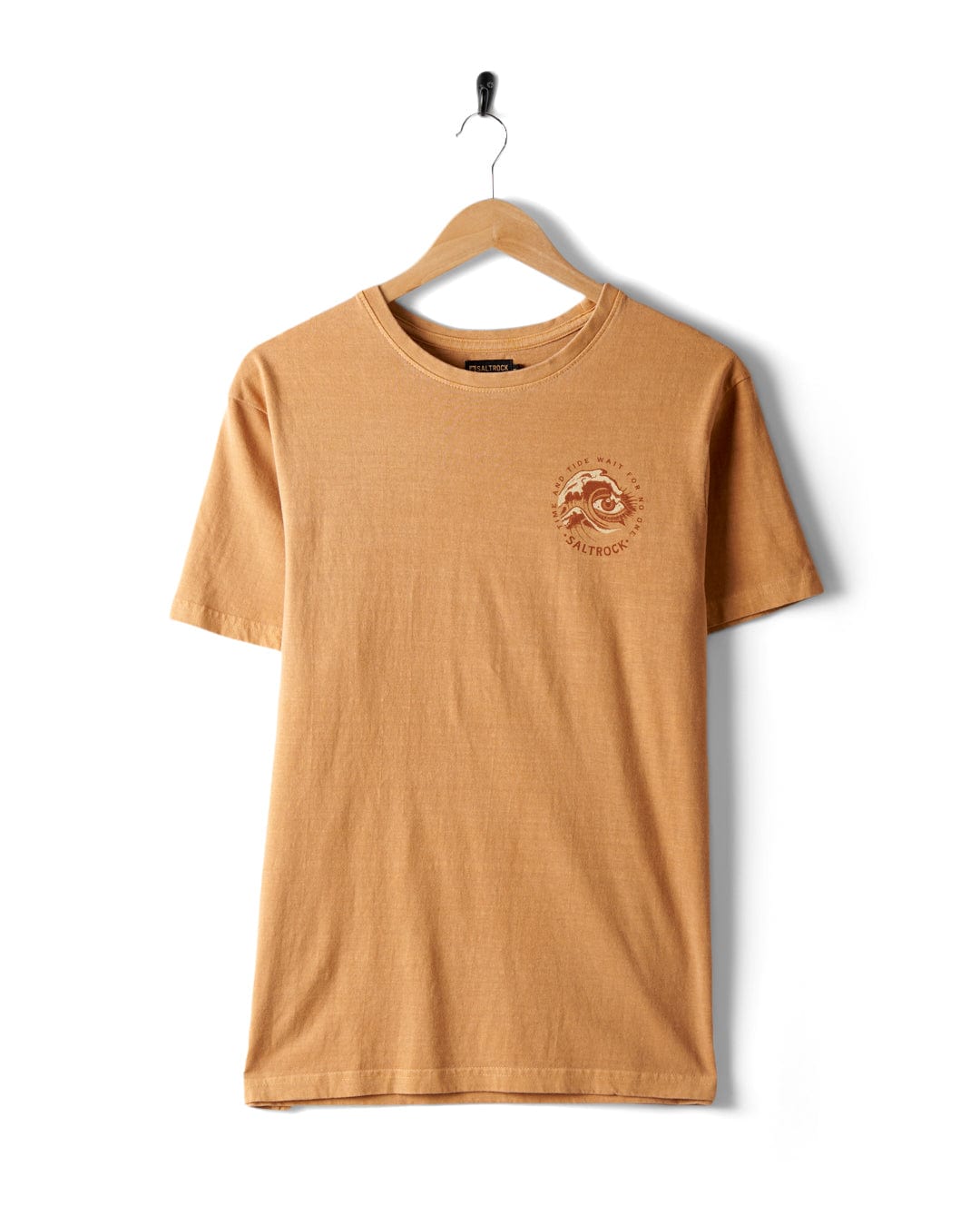 Lunar 2 - Mens Oversized T-Shirt - Orange Marl