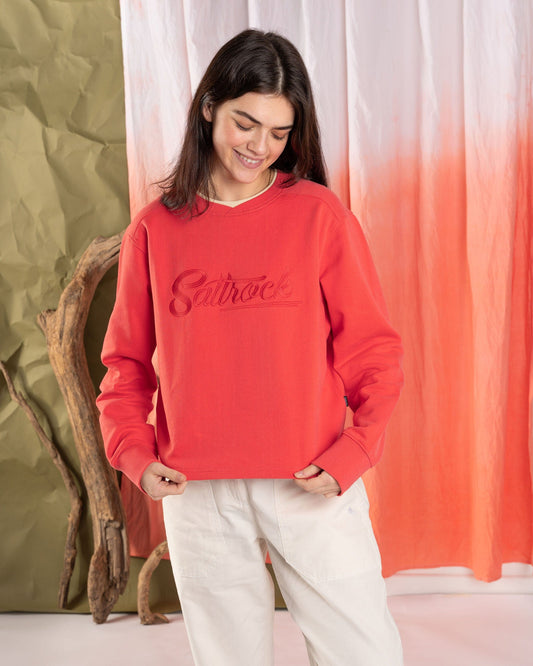 Prem Trademark  - Womens Sweat - Coral