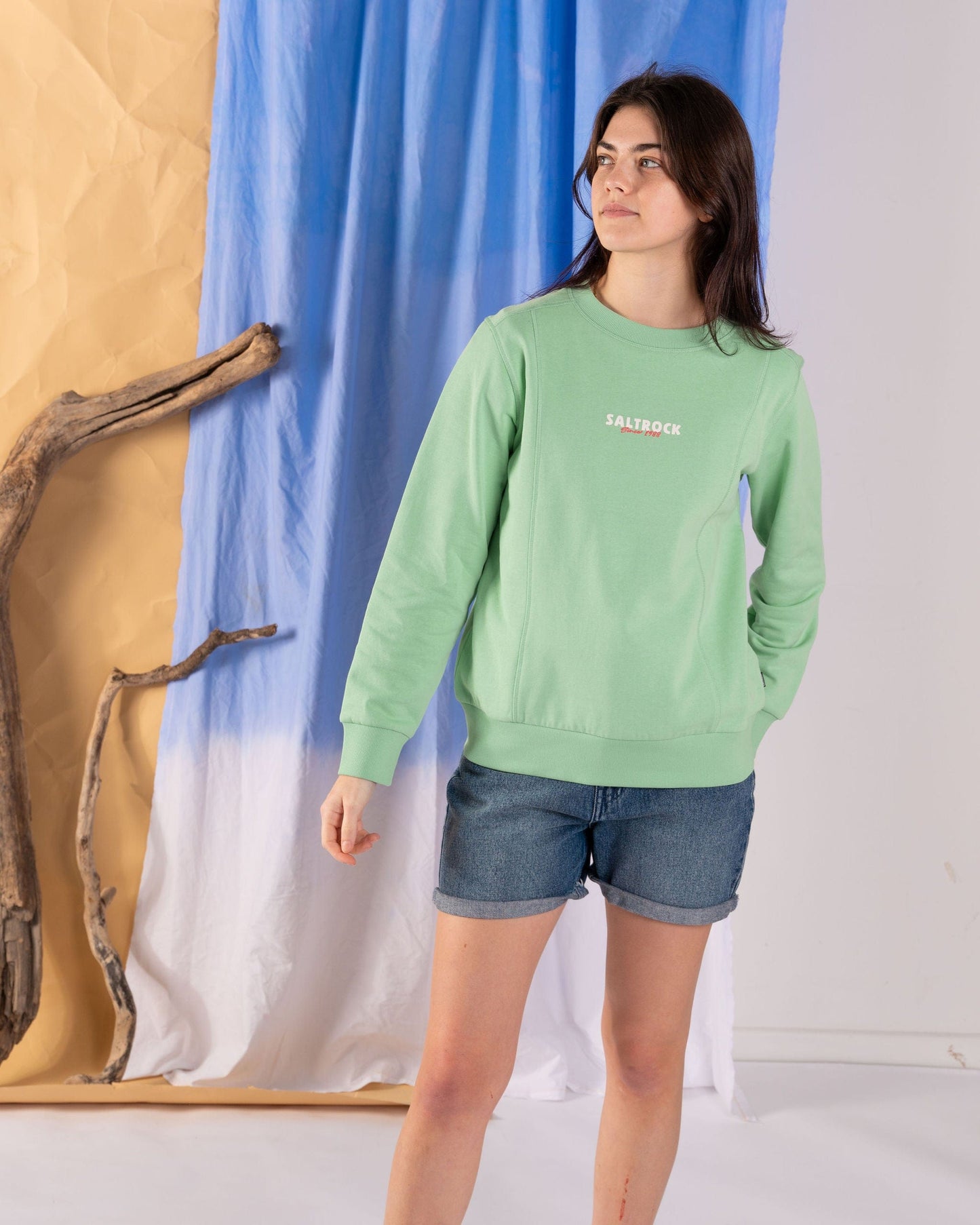 Vera - Womens Sweat - Green