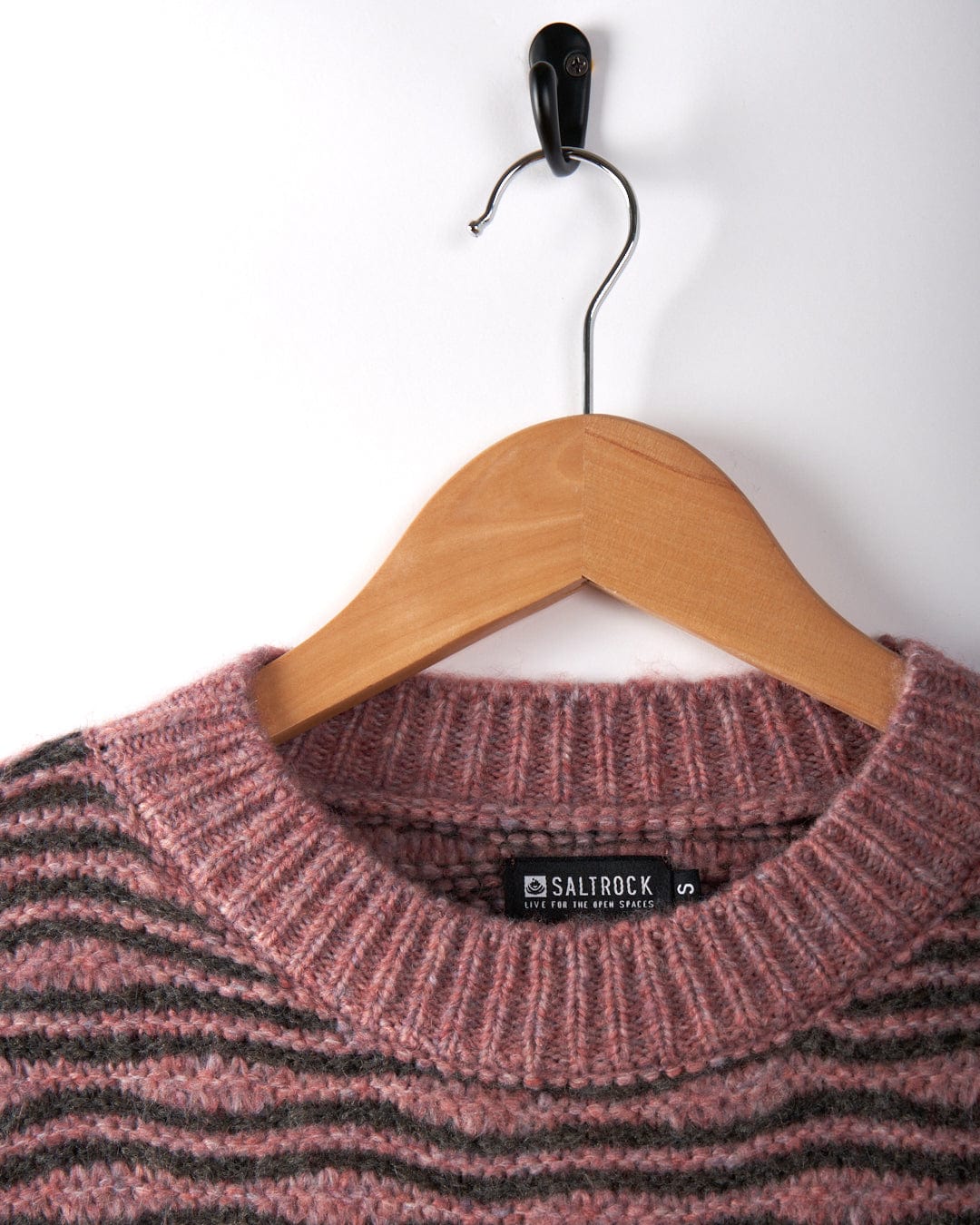 Masie  - Womens Textured Jumper - Pink