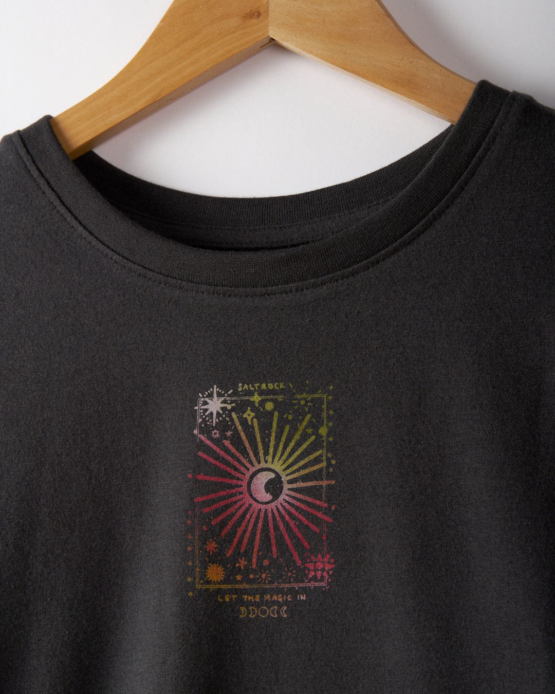 Mini Magic - Womens Recycled Long Sleeve T-Shirt - Dark Grey