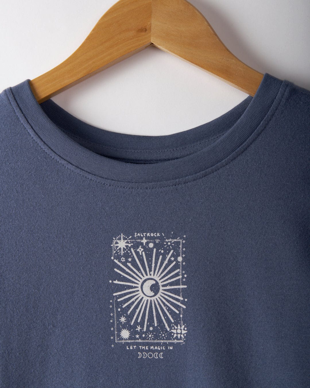 Mini Magic - Womens Recycled Long Sleeve T-Shirt - Blue