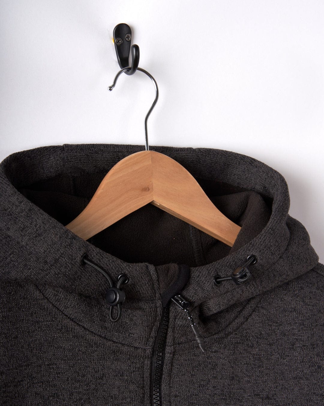 Oskar 2 - Mens Lined Hood - Dark Grey