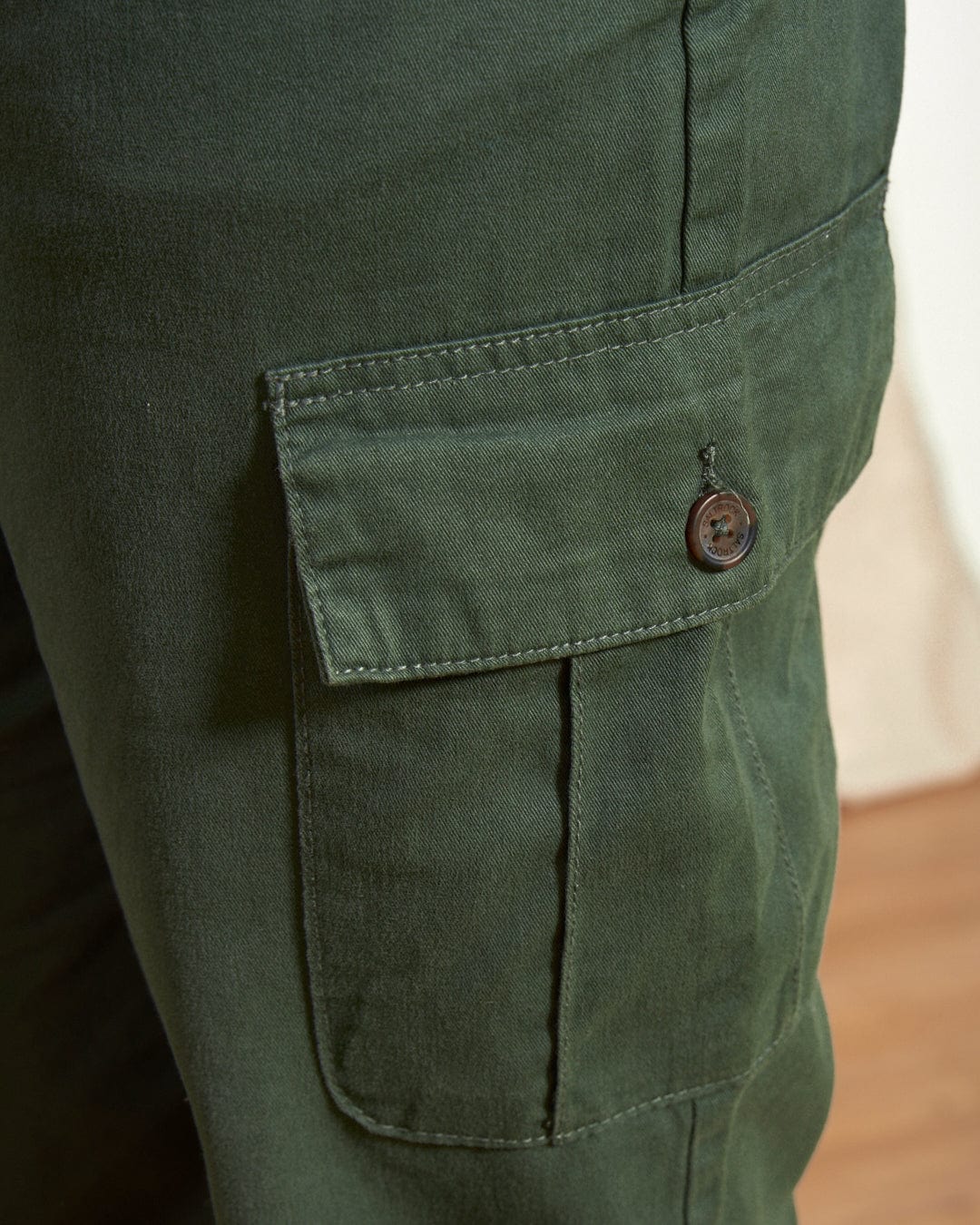 Rana - Womens Cargo Trousers - Green