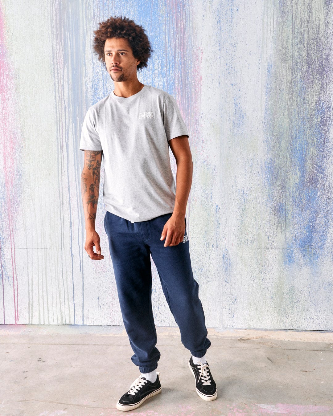 Saltrock Original - Mens Joggers - Blue Marl