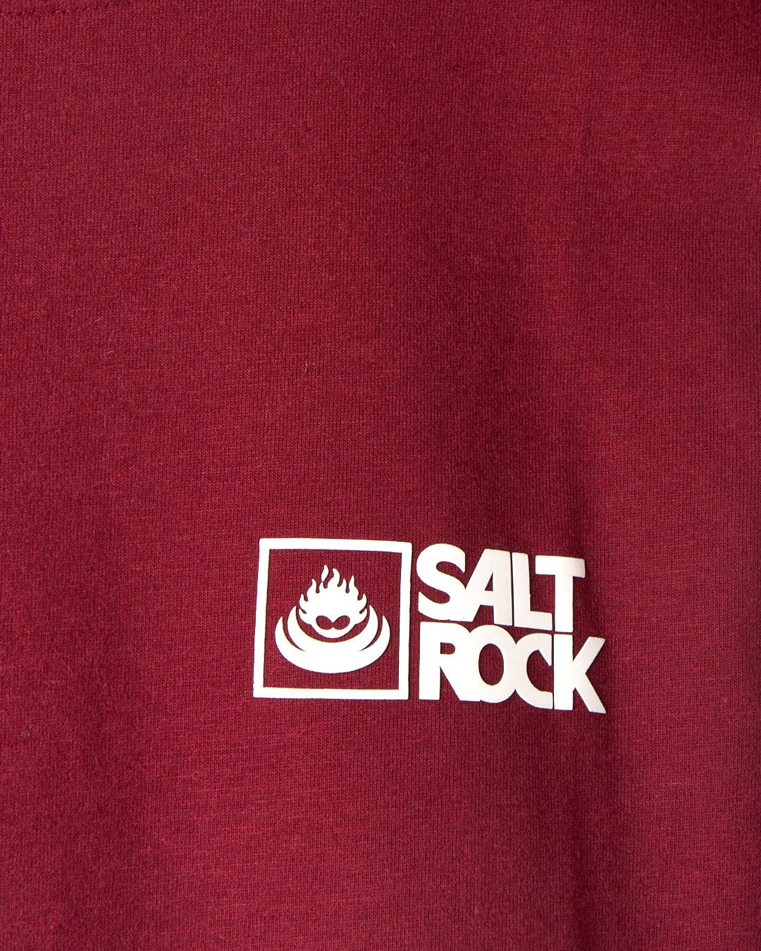 Saltrock Original - Mens Recycled T-Shirt - Dark Red