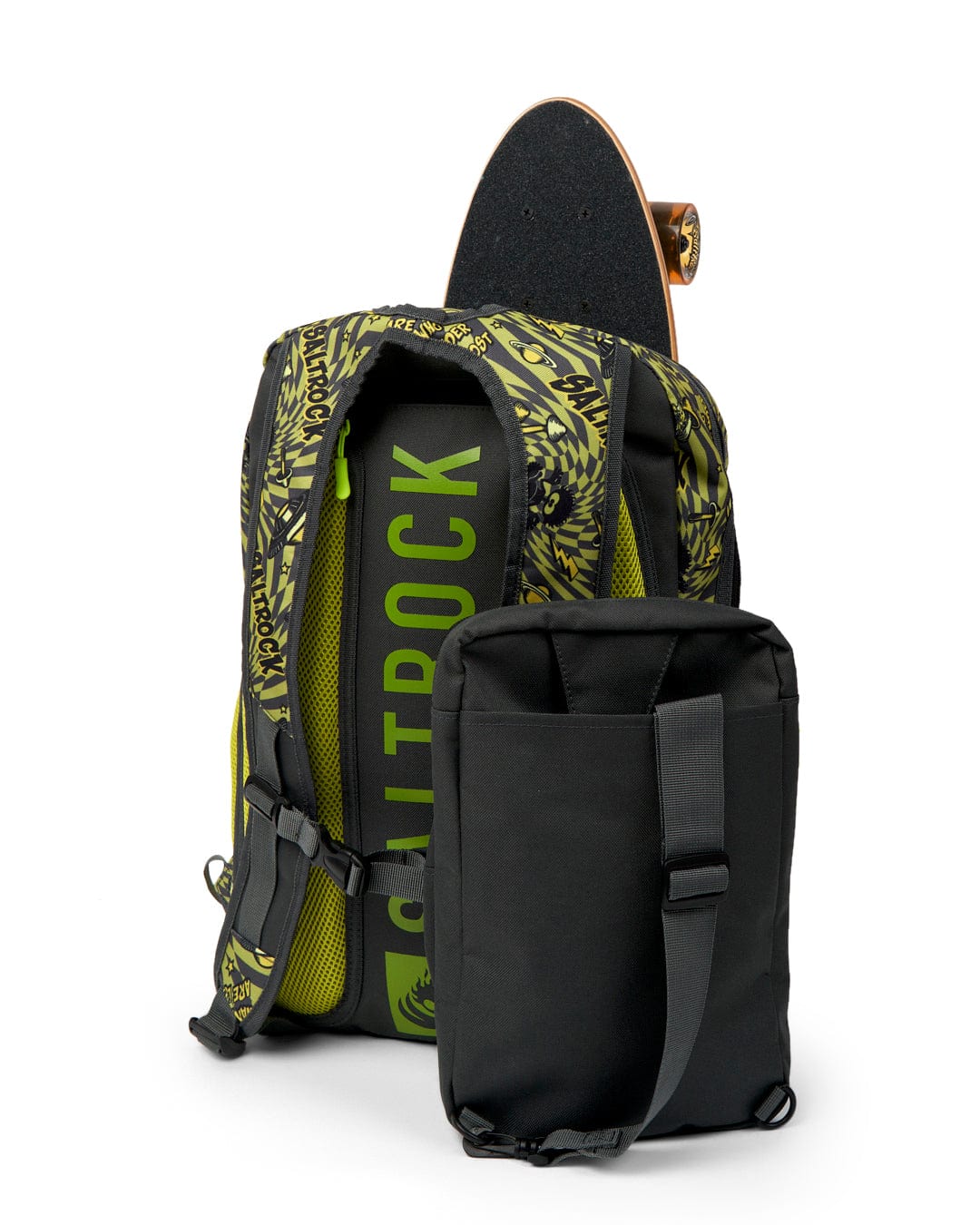 Skatepack Pro - 2 in 1 Backpack - Green