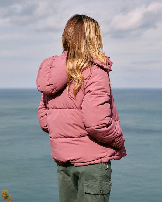 Solitude - Womens Water Resistant Padded Jacket - Pink