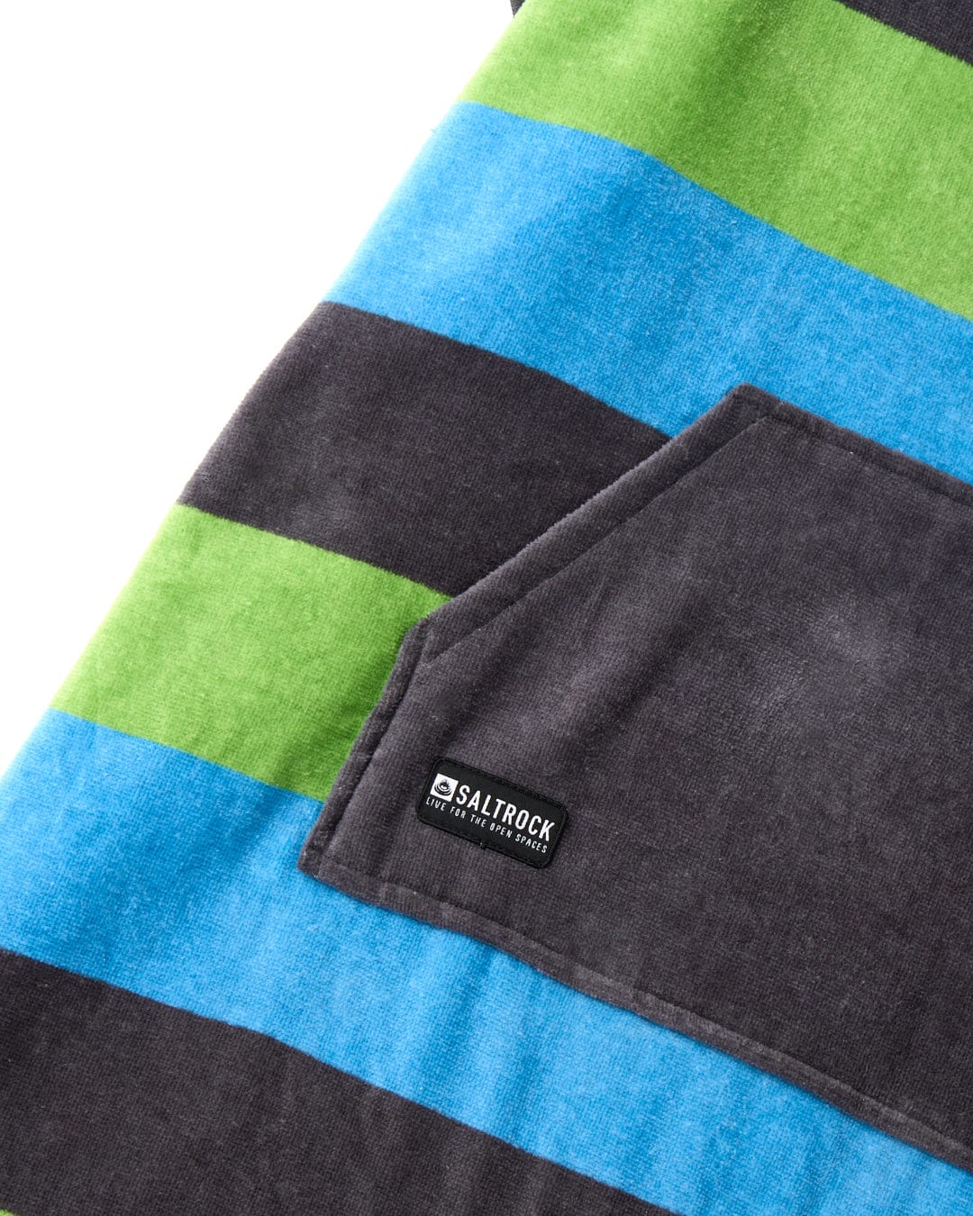 Striped - Changing Towel - Blue/Green