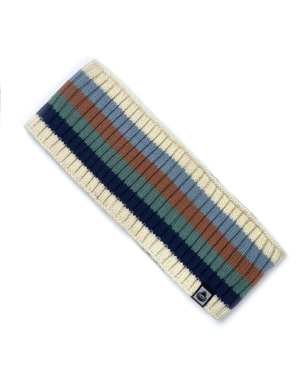 A Saltrock Stripe Out - Knitted Headband - Multi, perfect for adding style and warmth to any outfit.