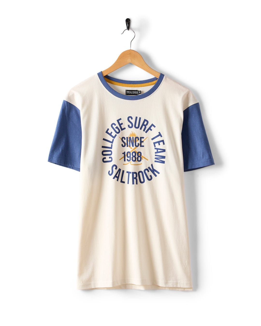 Surf Team - Mens T-Shirt - Cream