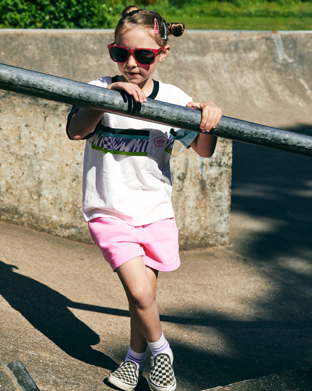 Soda - Recycled Kids Short Sleeve T-Shirt - White