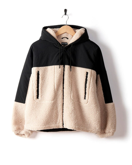 Taslan - Womens Sherpa Fleece - Cream