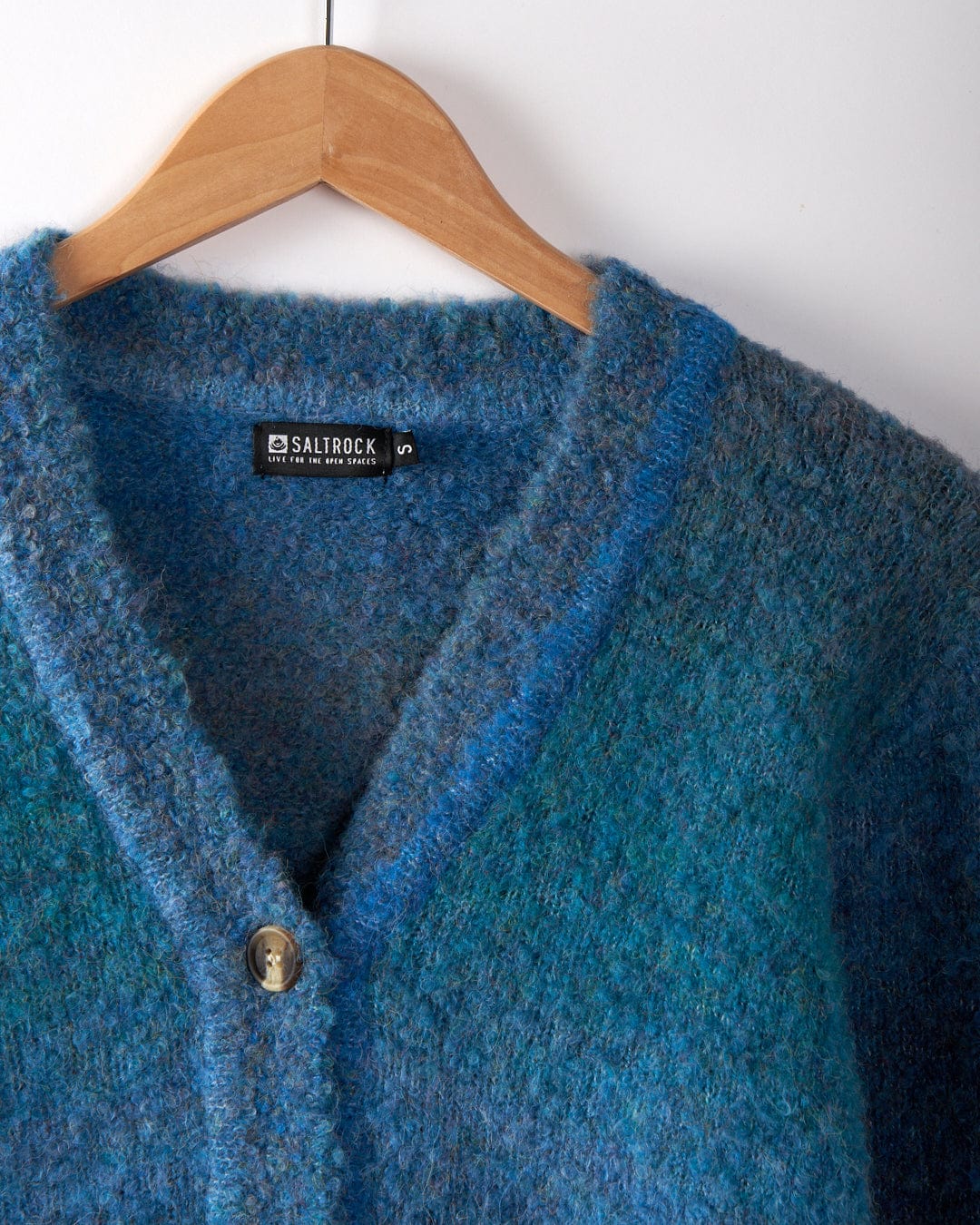 Tessa - Womens Knitted Cardigan - Blue