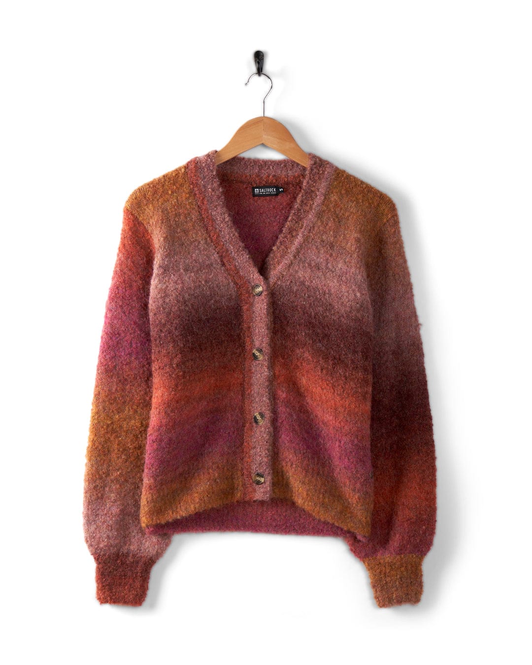 Tessa - Womens Knitted Cardigan - Pink