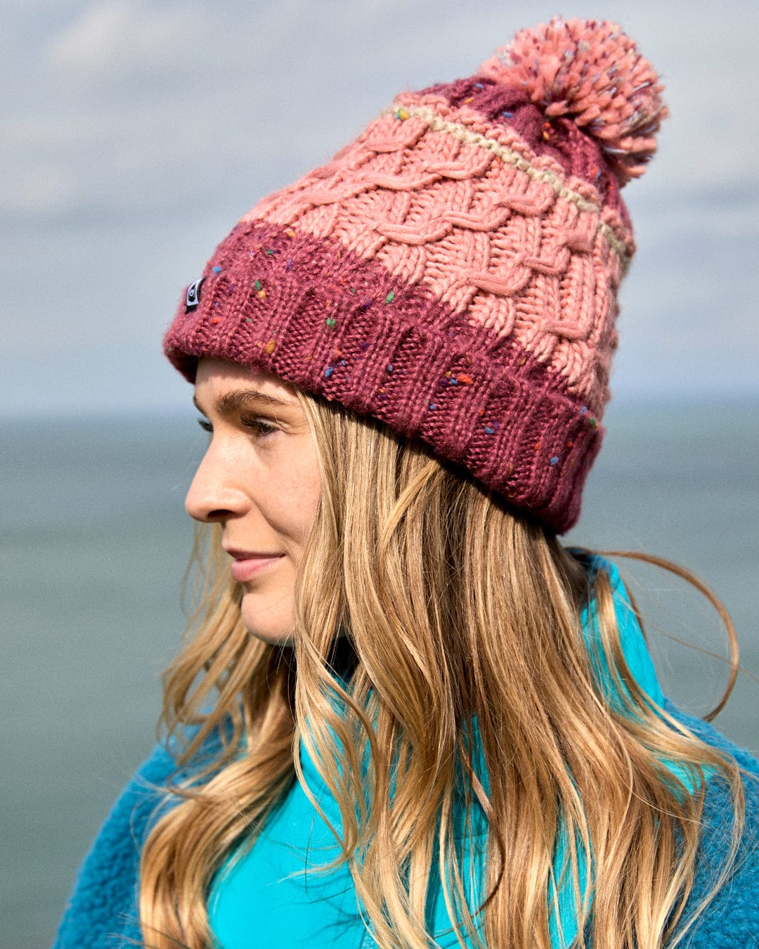 Tiree - Bobble Hat - Pink