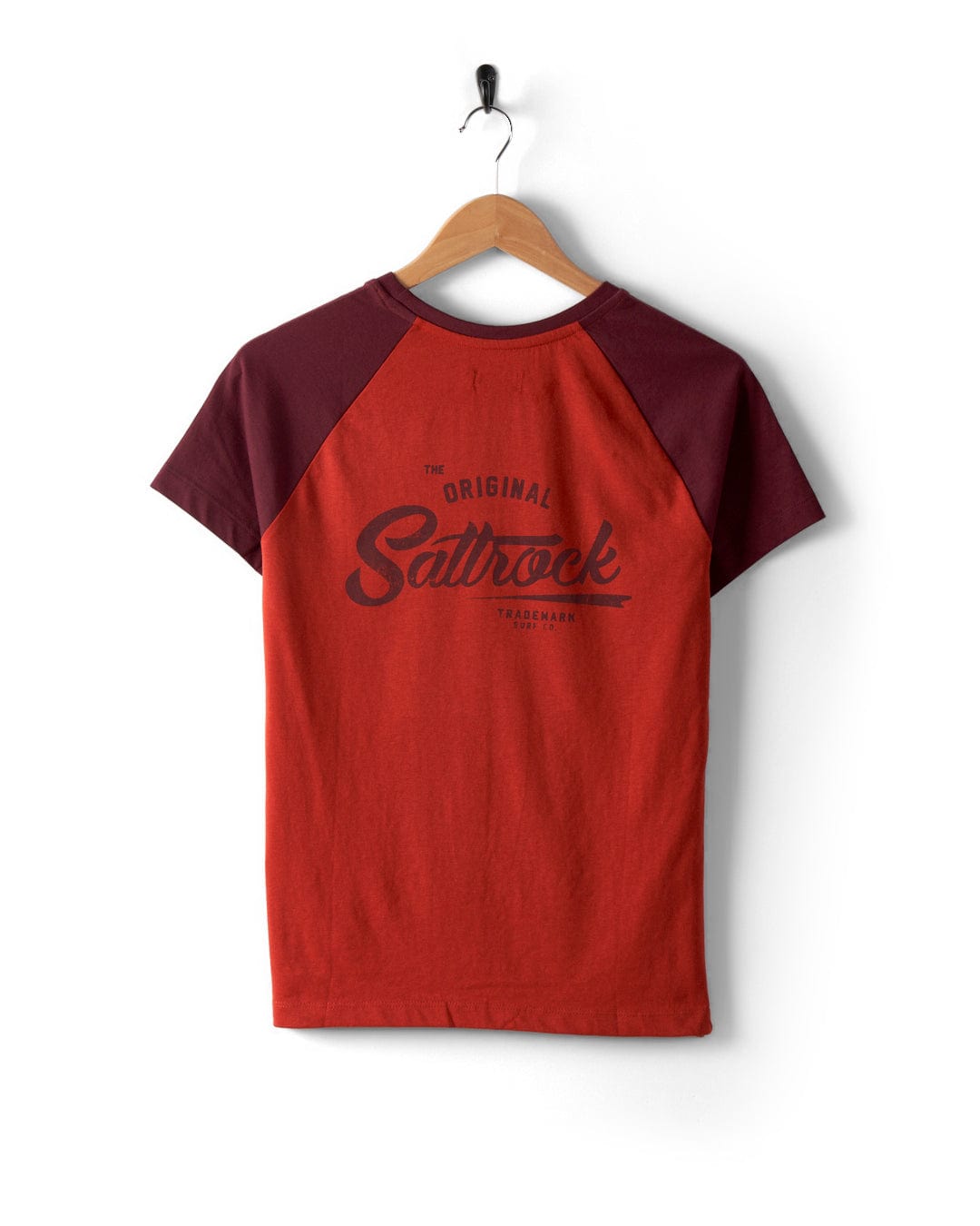 Trademark Original - Womens Recycled Raglan T-Shirt - Red