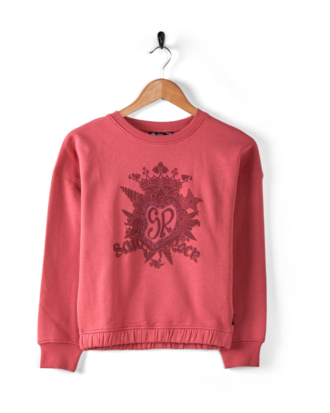 Tribal SR - Kids Oversized Sweat - Pink