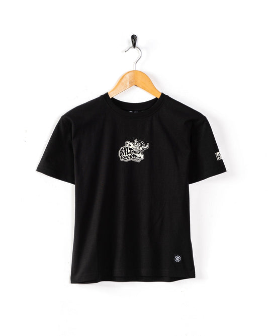 Adios Amigos - Kids Oversized T-Shirt - Black