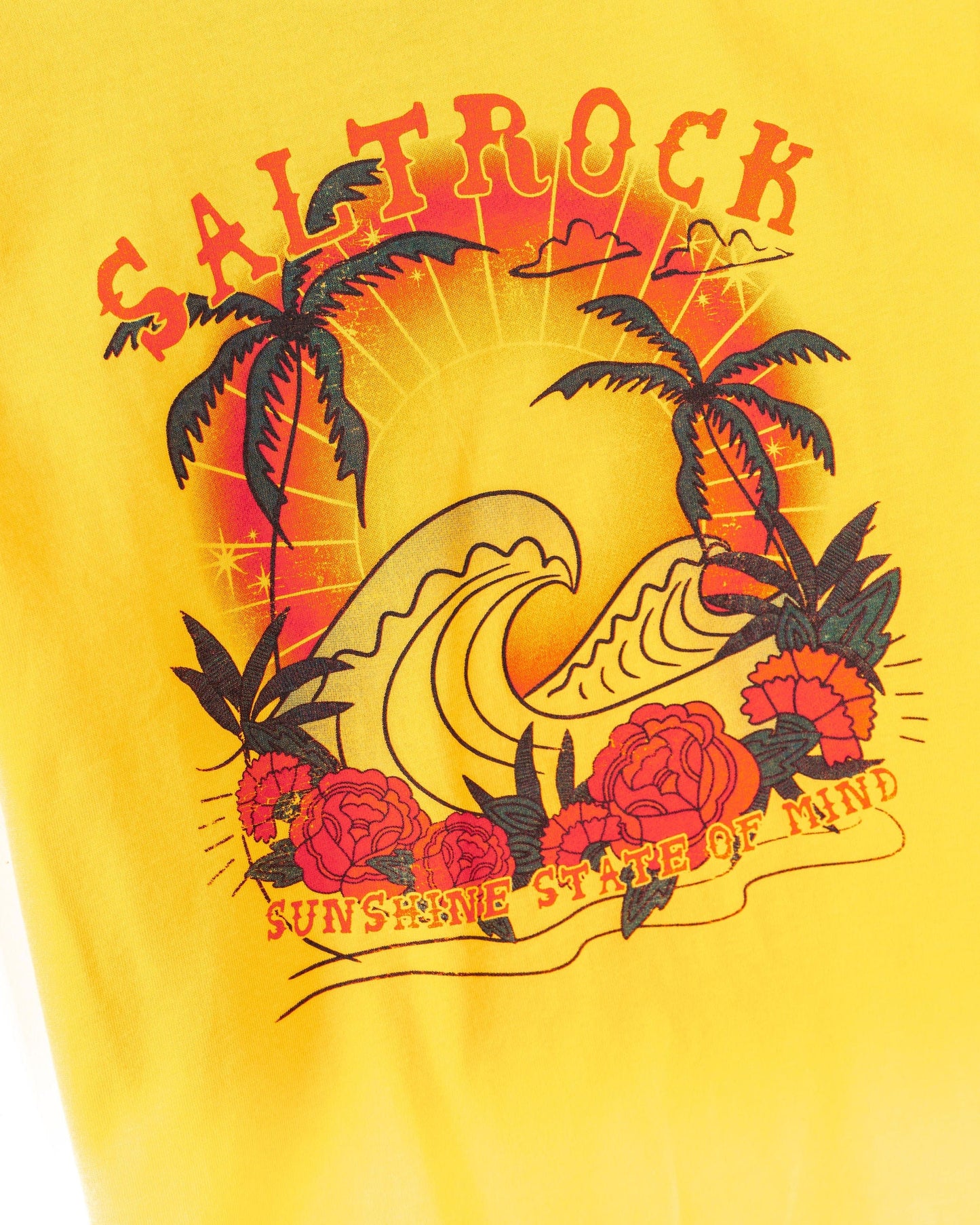 Paradise - Kids T-Shirt - Yellow