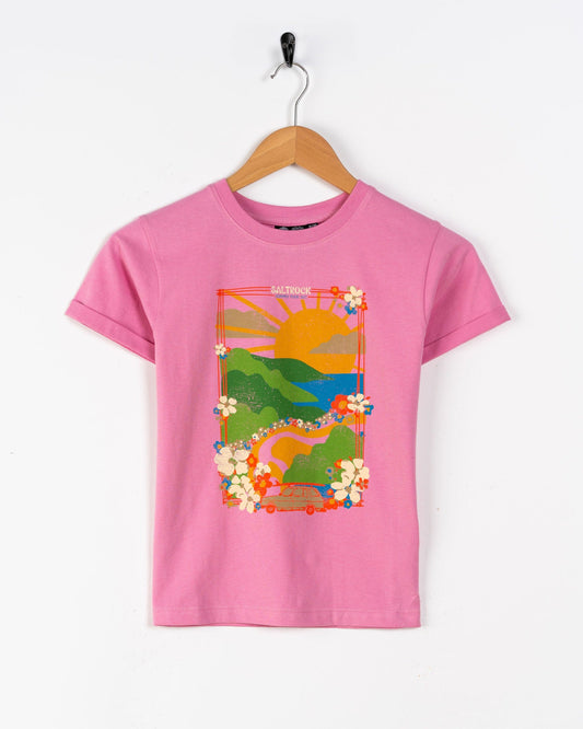 Highway - Kids T-Shirt - Pink