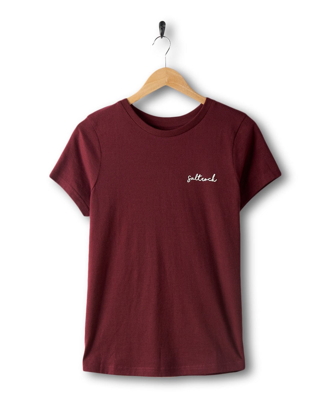 Velator - Womens Short Sleeve T-Shirt - Dark Red