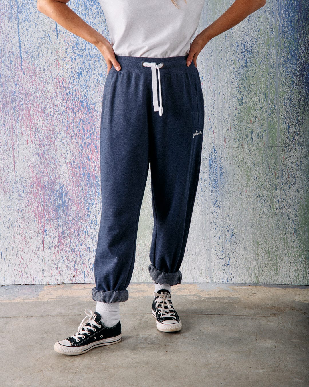 Velator - Womens Joggers - Blue Marl