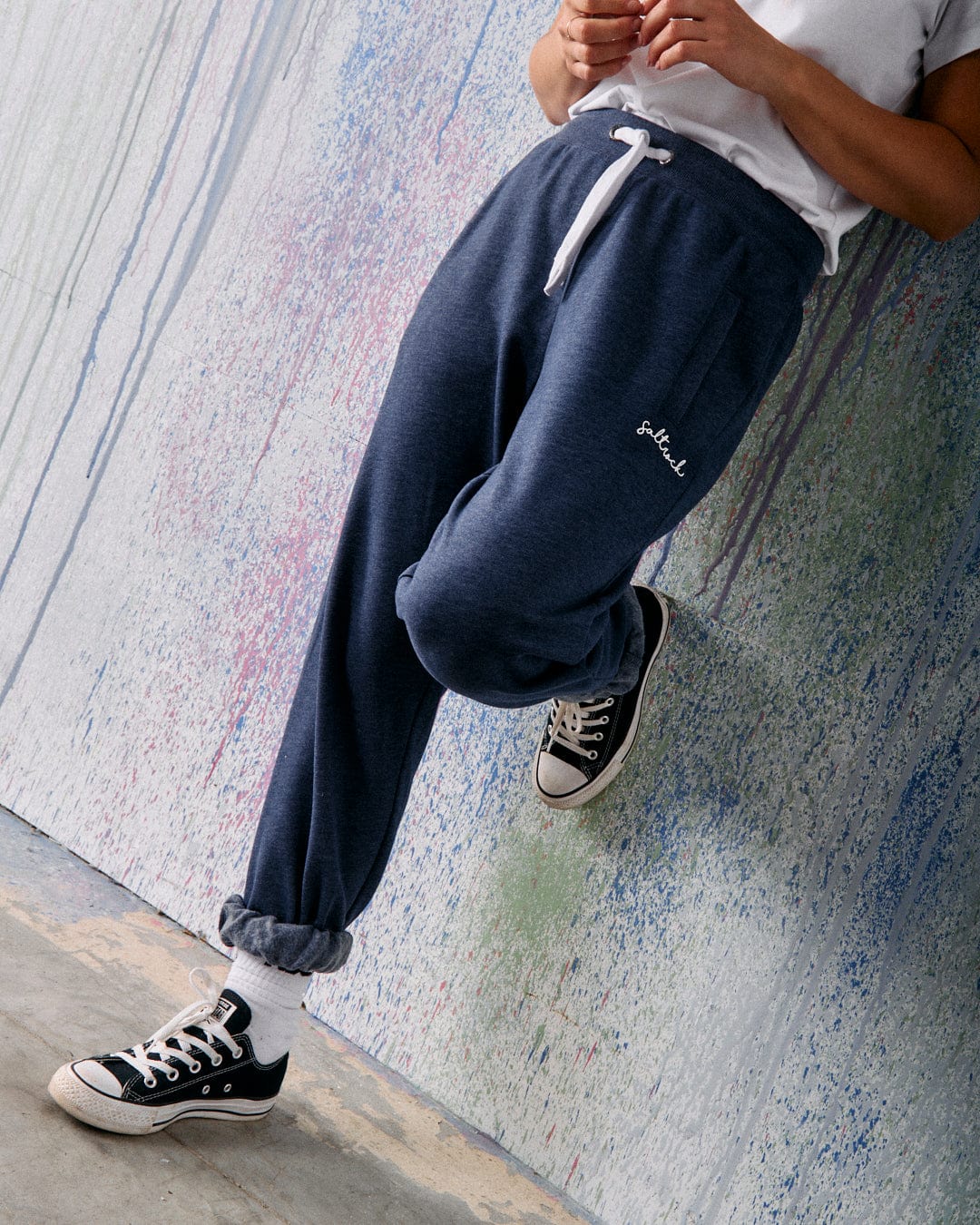 Velator - Womens Joggers - Blue Marl