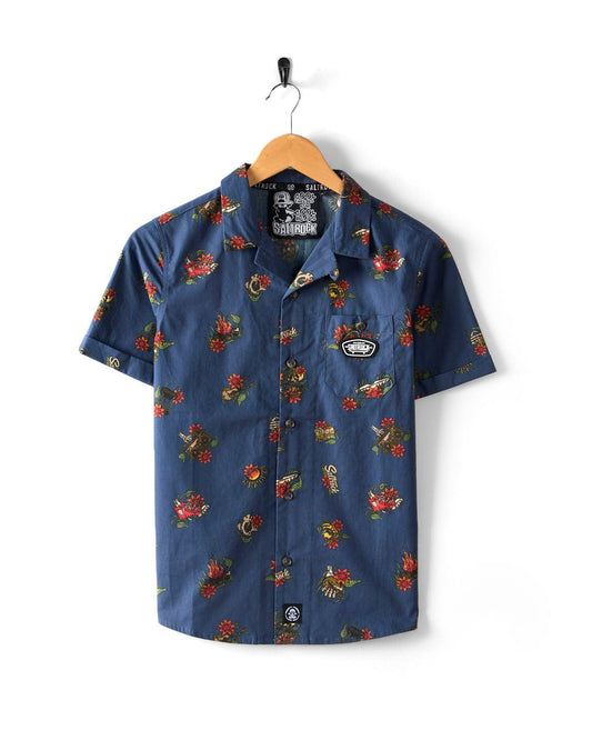 Wanderer - Kids Shirt - Blue