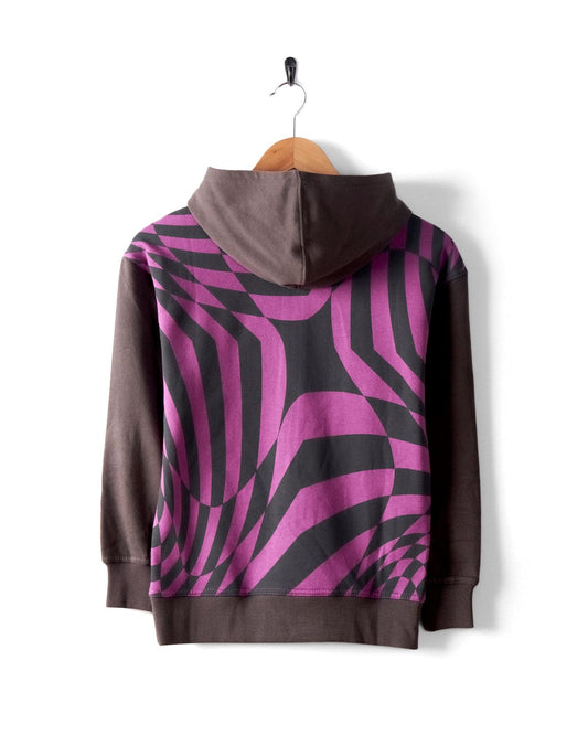 Warp - Kids Oversized Pop Hood - Purple