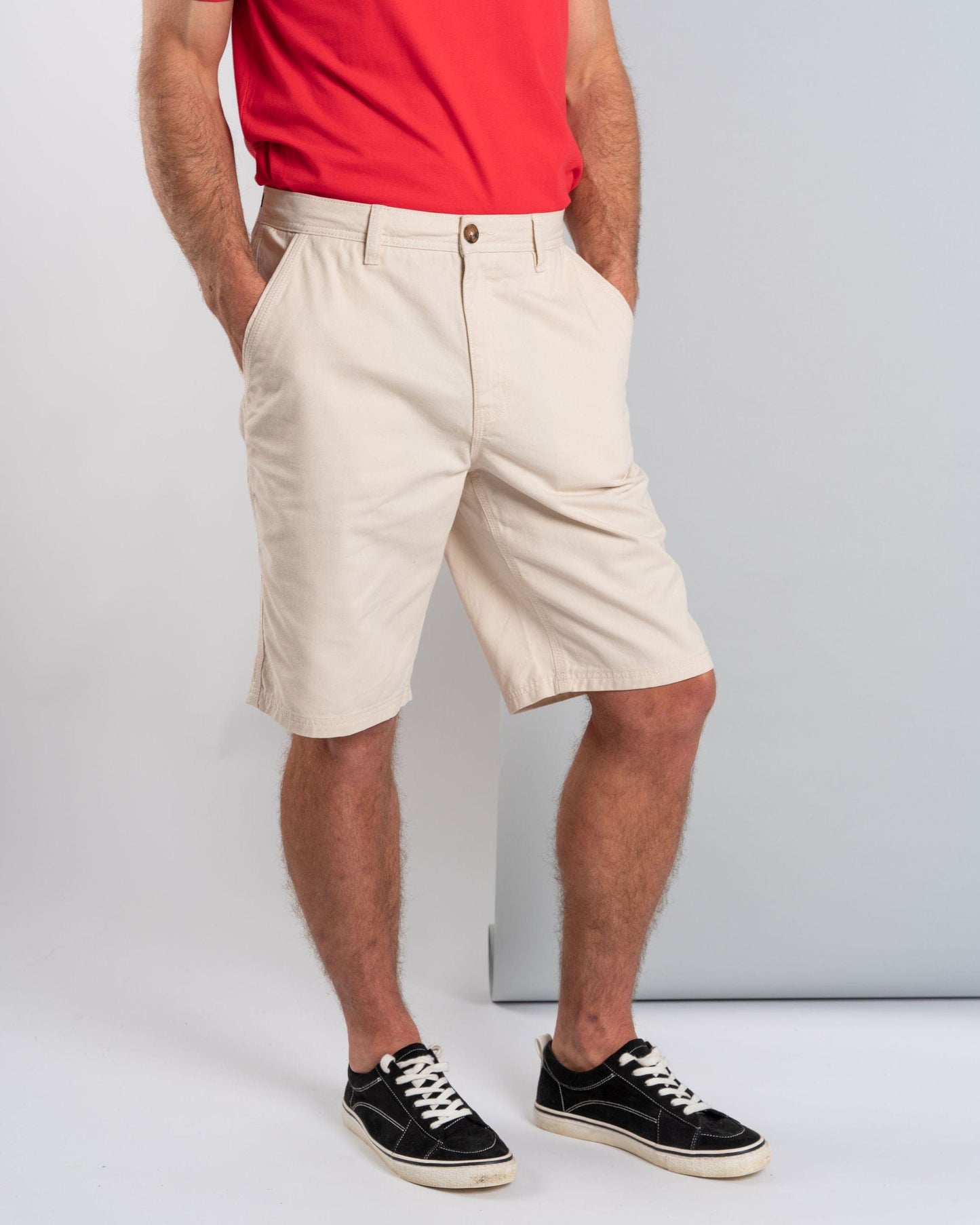 Sennen - Mens Chino Short - Cream