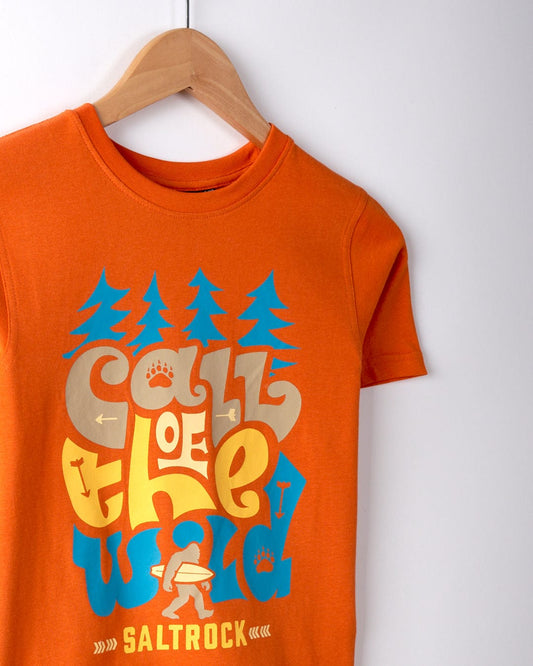 Wildside - Boys T-Shirt - Orange