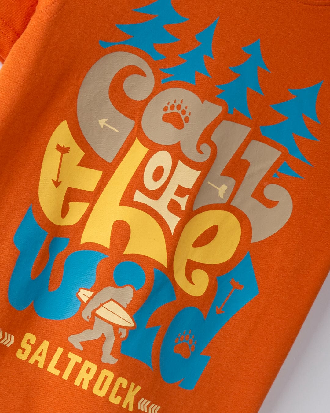 Wildside - Boys T-Shirt - Orange